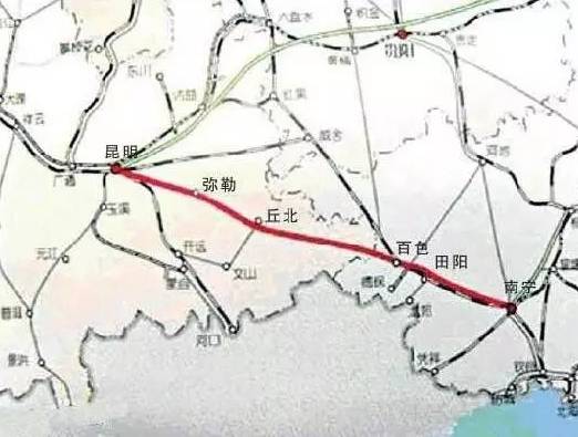 合安九高铁最新线路图，连接未来的交通脉络