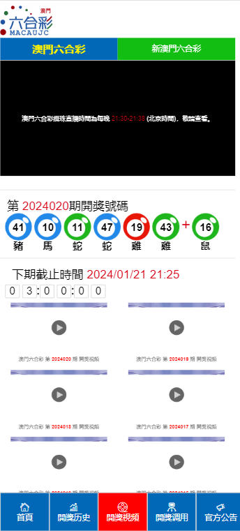 澳门六开奖结果2024开奖记录今晚直播视频|精选资料解析大全